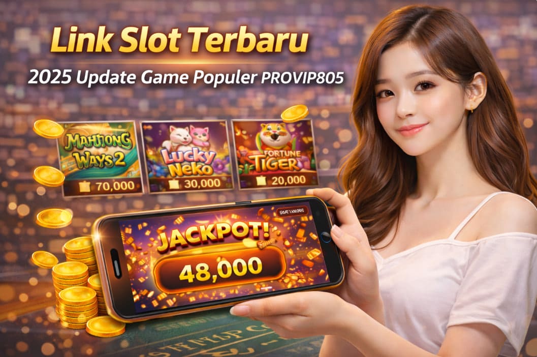 Link Slot Terbaru 2025 Update Game Populer PROVIP805