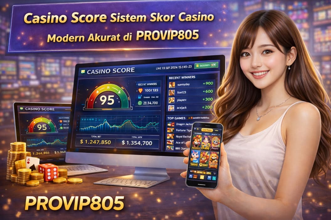 Casino Score Sistem Skor Casino Modern Akurat di PROVIP805